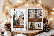 Boho Christmas Card Template, a Card Template by LucaTheme (Thumbnail 1 of 6)