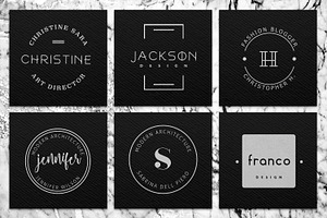 Elegant Logo BUNDLE / Canva Editable