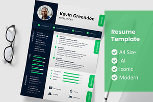Note Resume Template