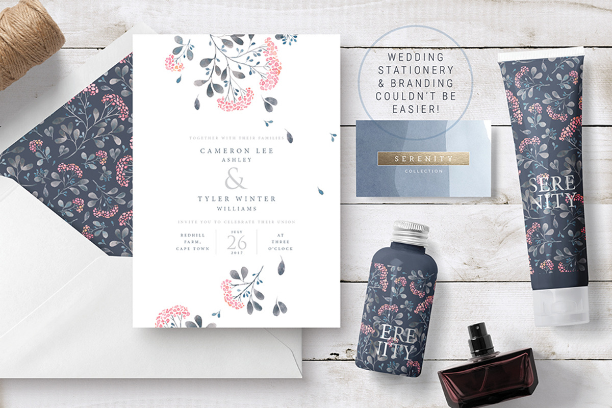Serenity Floral Watercolour Kit, an Illustration by Lisa Glanz (Photo 6 of 6)
