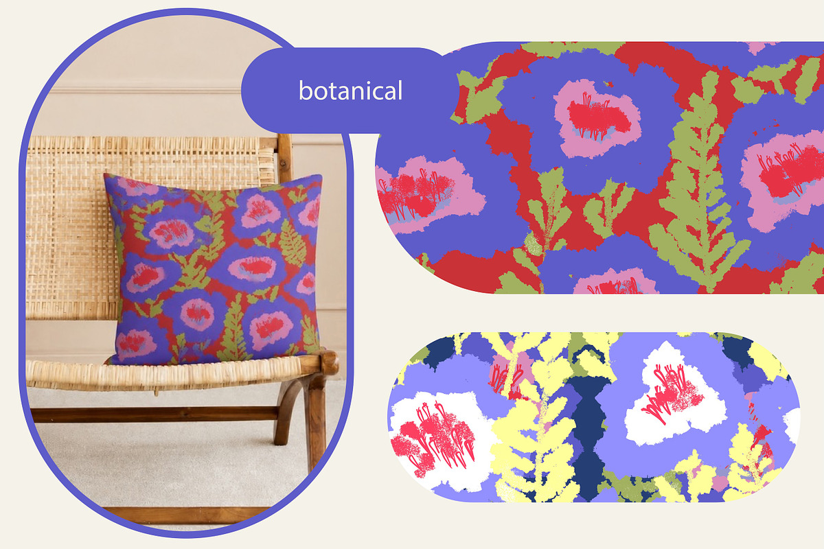 Soft botanical collection Set 2, a Pattern Graphic by FER by Ekaterina Kazakova (Photo 9 of 11)