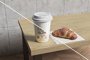 Coffee Cup and Bread Paper Mockup, a Packaging Mockup by My Code Std (Thumbnail 3 of 3)