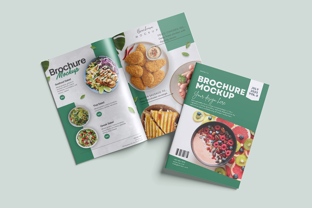 Brochure Mockup, a Books & Magazine Mockup by xavier_studio (Photo 6 of 6)