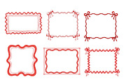 Coquette Frame Clipart Sublimation, an Illustration by Dream Creation (Thumbnail 3 of 3)