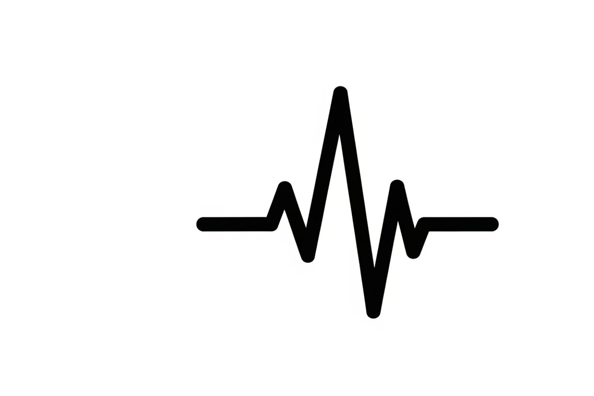Modern heartbeat symbol icon vector, an Illustration by Amazin_art (Photo 2 of 20)