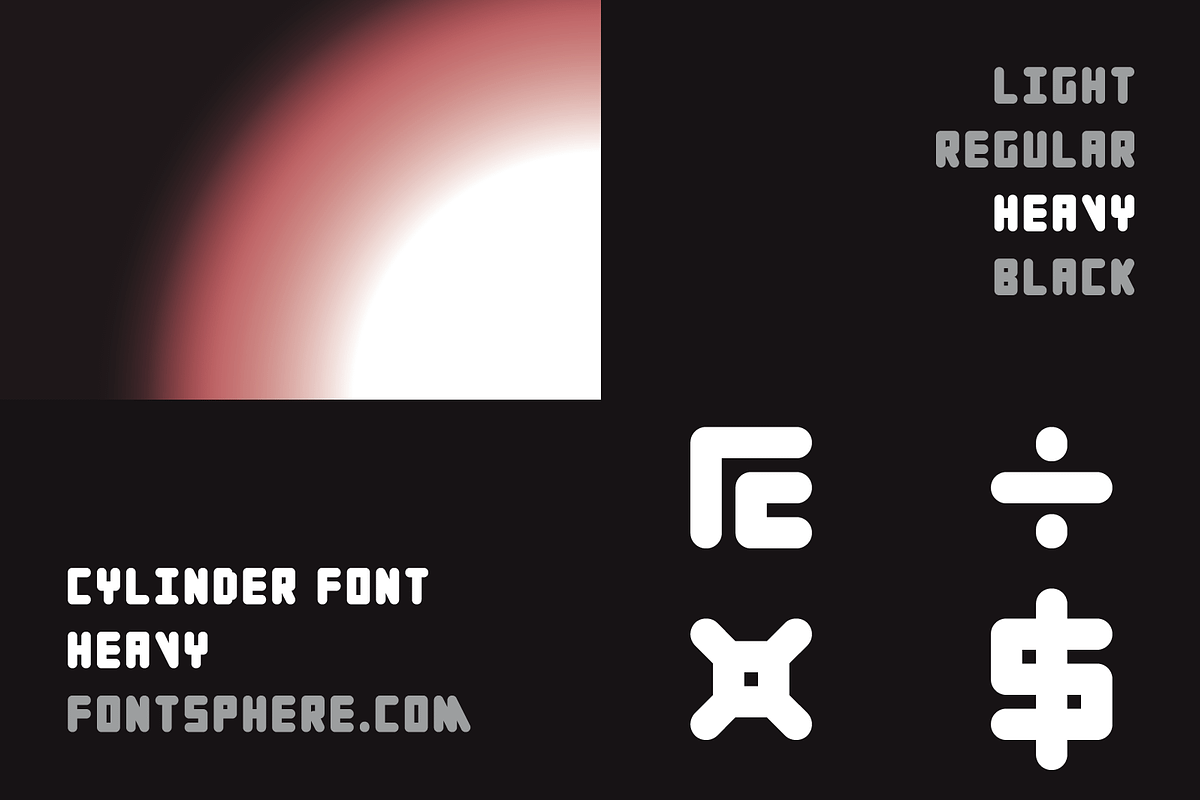 Cylinder Font Family | 4 Styles, a Blackletter Font by Fontsphere (Photo 9 of 9)
