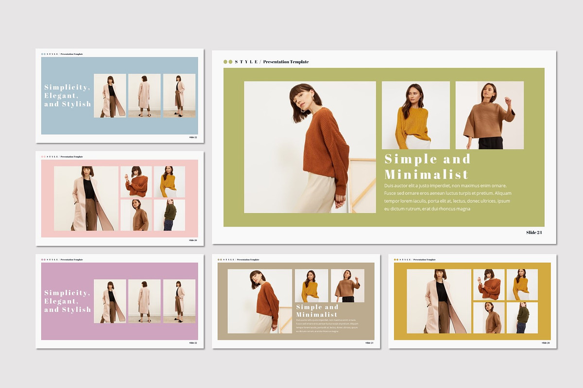 Style - Powerpoint Template, a Presentation Template by deasign