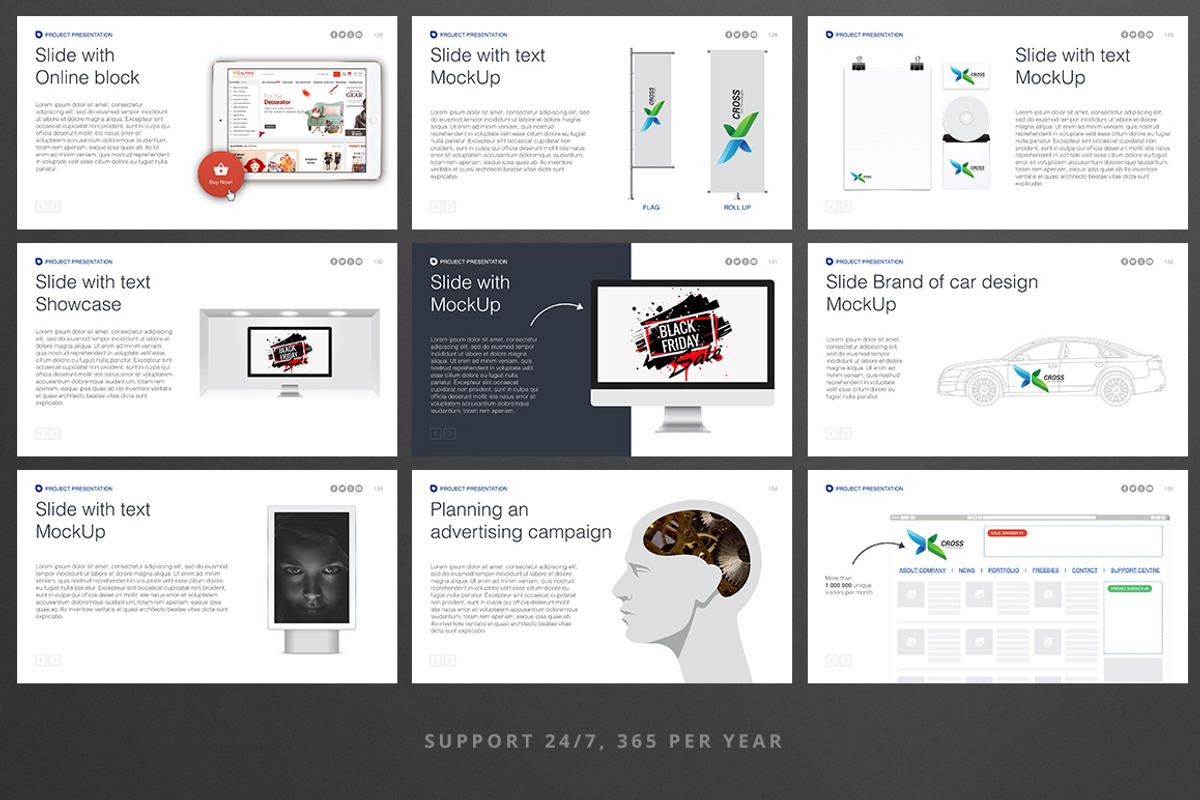 Project Professional KeyNote, a Presentation Template by HiSlide.io