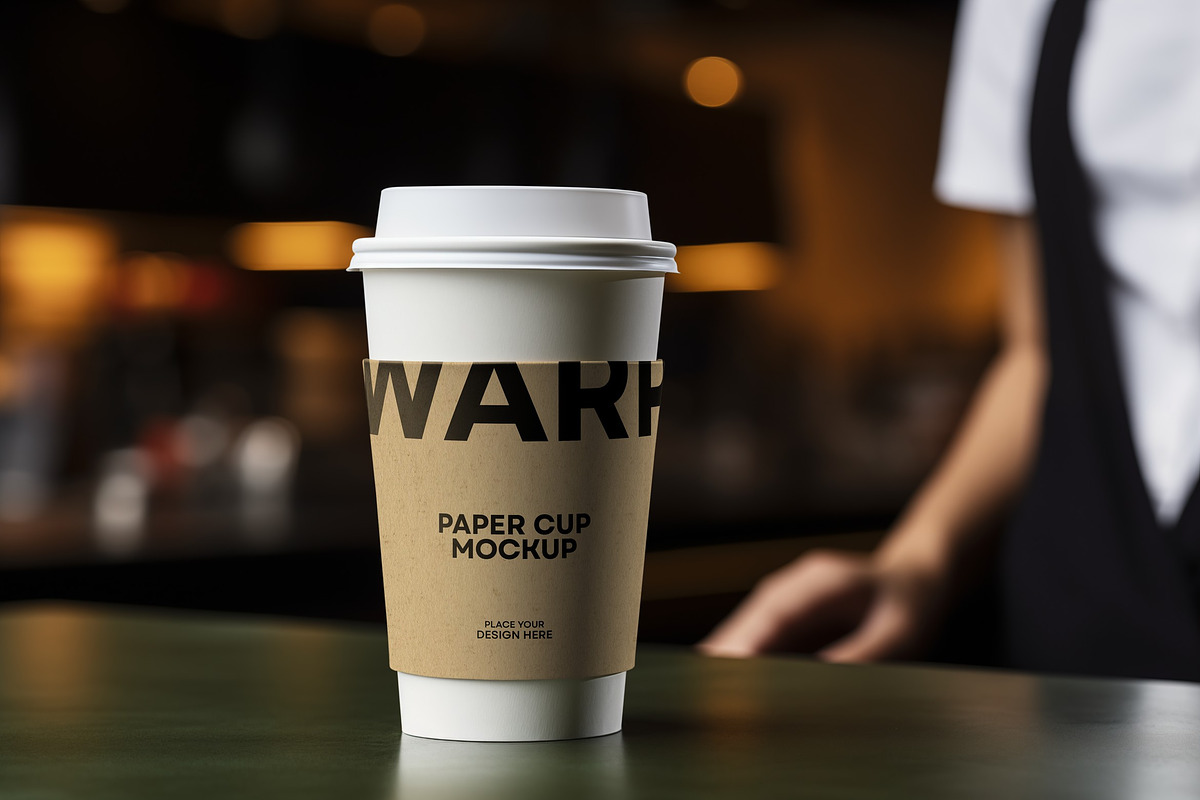 Coffee Cup & Bottle Mockup Bundle, a Cups & Container Mockup by dpi (Photo 5 of 12)