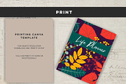 Printable Life Planner Template, a Stationery Template by Design House (Thumbnail 7 of 9)
