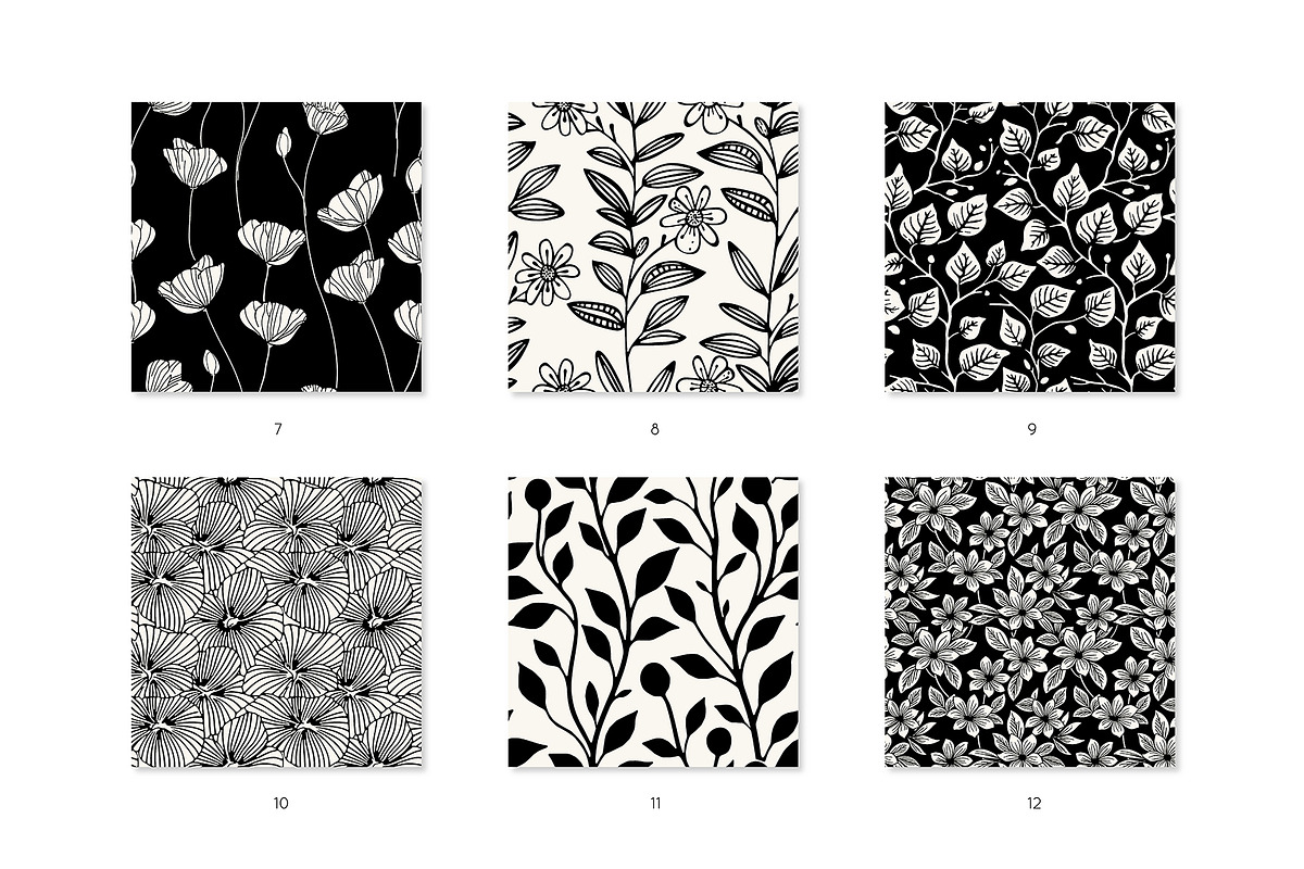 Spring Seamless Patterns Set, a Pattern Graphic by Curly_Pat (Photo 4 of 8)