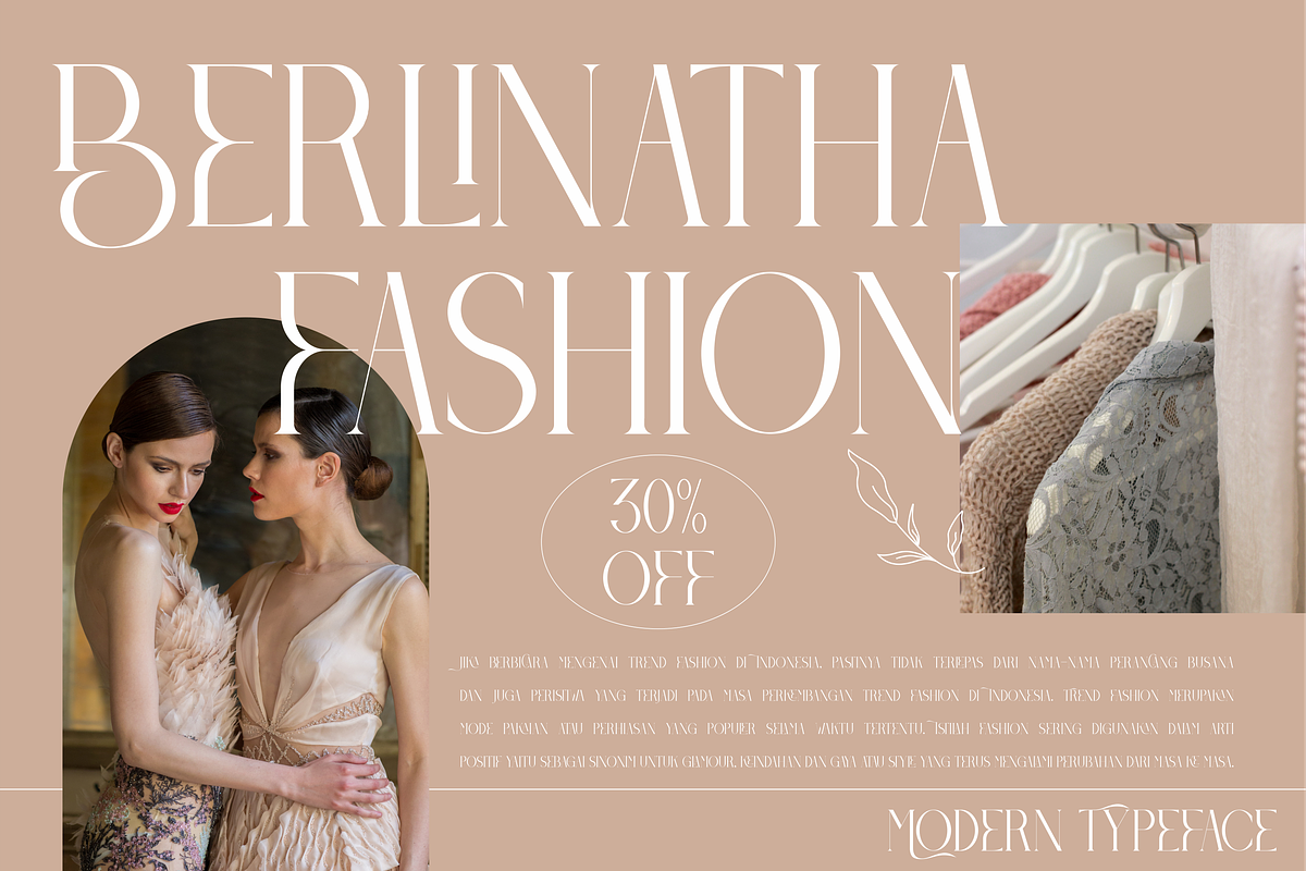 Berossla Modern Serif Font, a Serif Font by Storytype Studio (Photo 3 of 9)