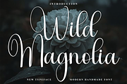 Wild Magnolia, a Handwritten Font by FreshTypeINK (Thumbnail 1 of 8)