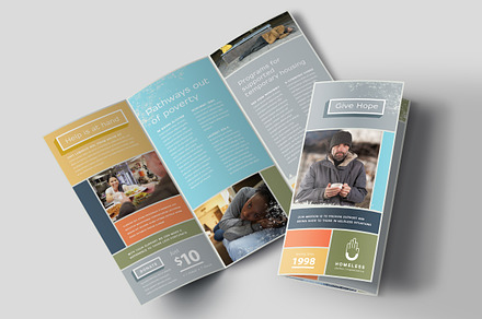 Homeless Shelter Brochure Template