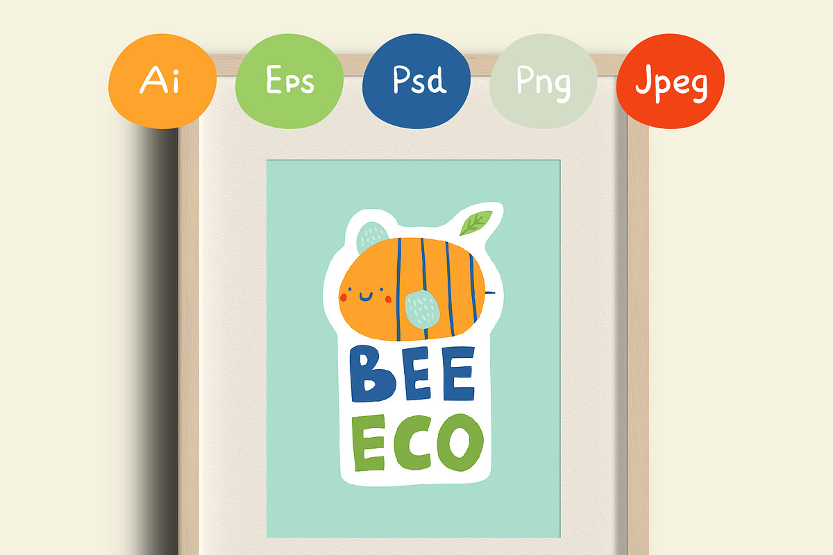 Eco stickers. Zero waste, eco life., an Object Graphic by anna khramtsova (Photo 2 of 8)