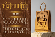 Sidosari, a Sans Serif Font by Burntilldead (Thumbnail 8 of 11)