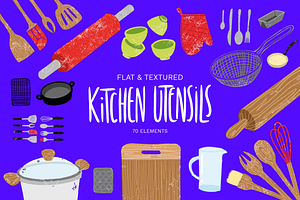 Hand-drawn Kitchen Illustrations