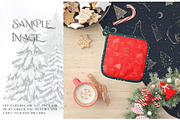 Christmas Oven Mitt & Potholders, a Product Mockup by mock-ups (Thumbnail 7 of 16)