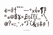 Starry - Dream Pop Display Ink, a Handwritten Font by riff.type (Thumbnail 6 of 10)