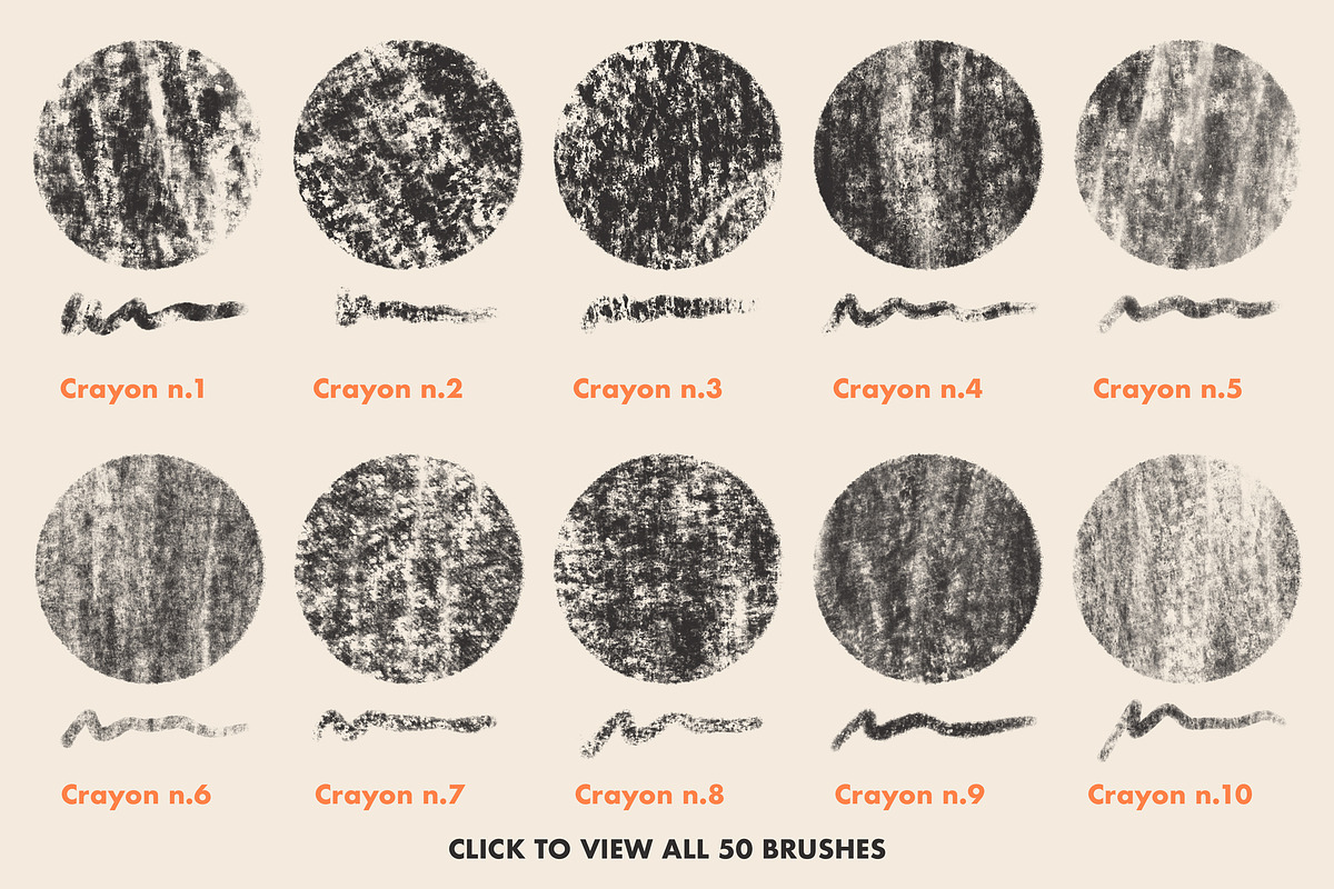 Artisan Crayons for Procreate, a Brush Add-On by Guerillacraft (Photo 9 of 9)