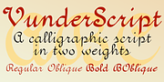 VunderScript, a Script Font by Ingrimayne Type (Thumbnail 2 of 9)