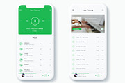 Music Player UI Kit Bundle, an App Template by Betush (Thumbnail 3 of 3)
