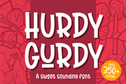 Hurdy Gurdy - a fun comic font!!!!, a Font by Little Type Factory (Thumbnail 1 of 11)