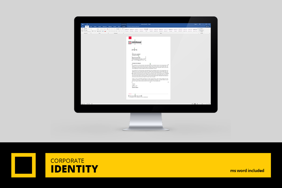 Brand Identity, a Stationery Template by DesignJanala (Photo 7 of 7)