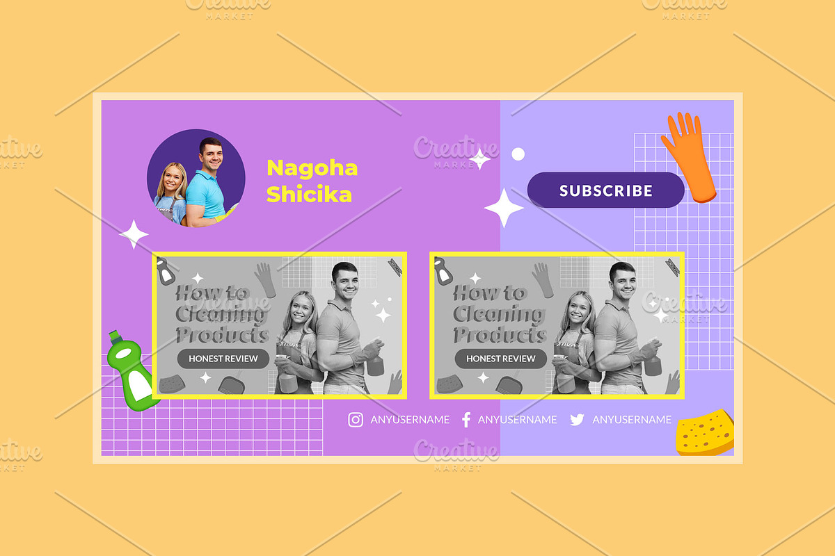 Product Review Youtube Thumbnail, a Social Media Template by hekenostudio (Photo 4 of 4)