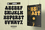 Warior Bomber Typeface, a Serif Font by alit design (Thumbnail 14 of 20)