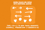Chenile Deluxe, a Script Font by Littlehand (Thumbnail 7 of 9)