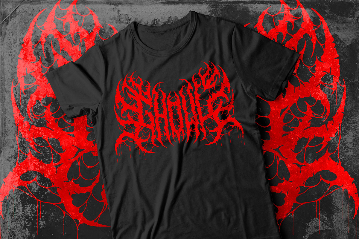 Graven Death Metal Font, a Blackletter Font by Fonday Studio (Photo 5 of 11)