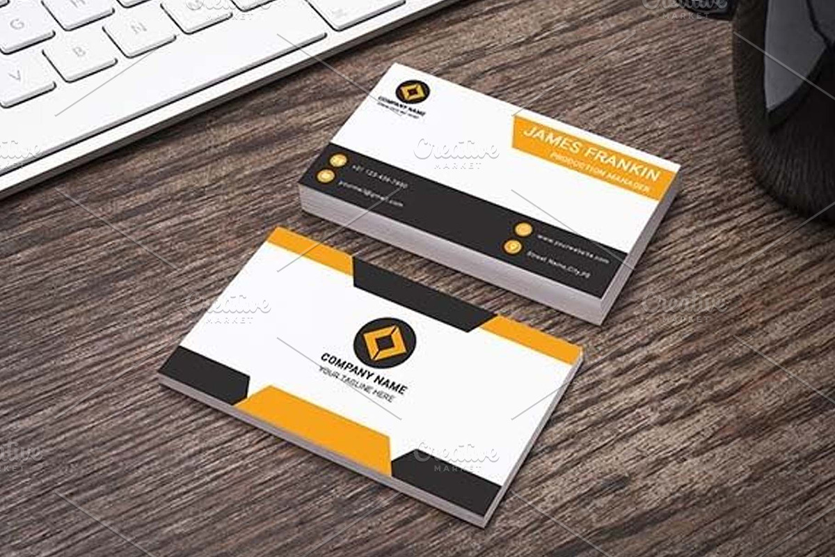 Creative Business Card Template, a Business Card Template by nandinigraphics (Photo 1 of 3)