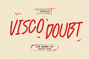 Visco Doubt Casual Handmade Monoline, a Handwritten Font by Maulana Creative (Thumbnail 1 of 7)