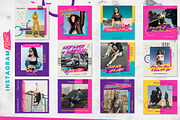 Retro Instagram Pack, a Social Media Template by Aiyari Graphic (Thumbnail 2 of 5)