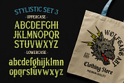 Hold Money Blackletter Typeface, a Blackletter Font by alit design (Thumbnail 12 of 15)