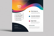 Corporate Flyer with Modern Style, a Flyer Template by MightyDesign (Thumbnail 5 of 8)