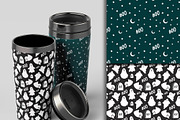 Halloween Seamless Patterns Bundle, a Pattern Graphic by Dreamline Desings (Thumbnail 5 of 8)