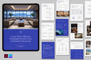 Travel Brochure Template (Digital), a Brochure Template by BrandPacks