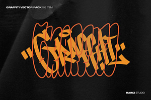 Graffiti Vector Pack - 106 Item