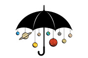 Celestial Umbrella Bundle, an Illustration by yasushie (Thumbnail 6 of 31)