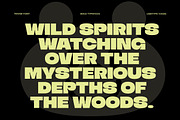 Triver - Bold Inktrap Font, a Sans Serif Font by limitype (Thumbnail 2 of 12)