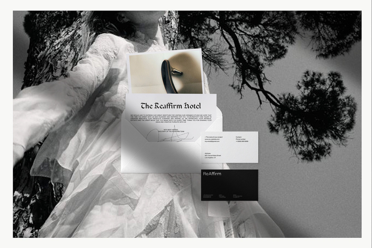 Fashion Envelope Mockup Kit, a Mockup by ReAffirm (Photo 8 of 8)