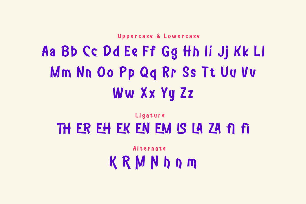 Misena - Playful Display Font, a Handwritten Font by twinstd (Photo 10 of 10)
