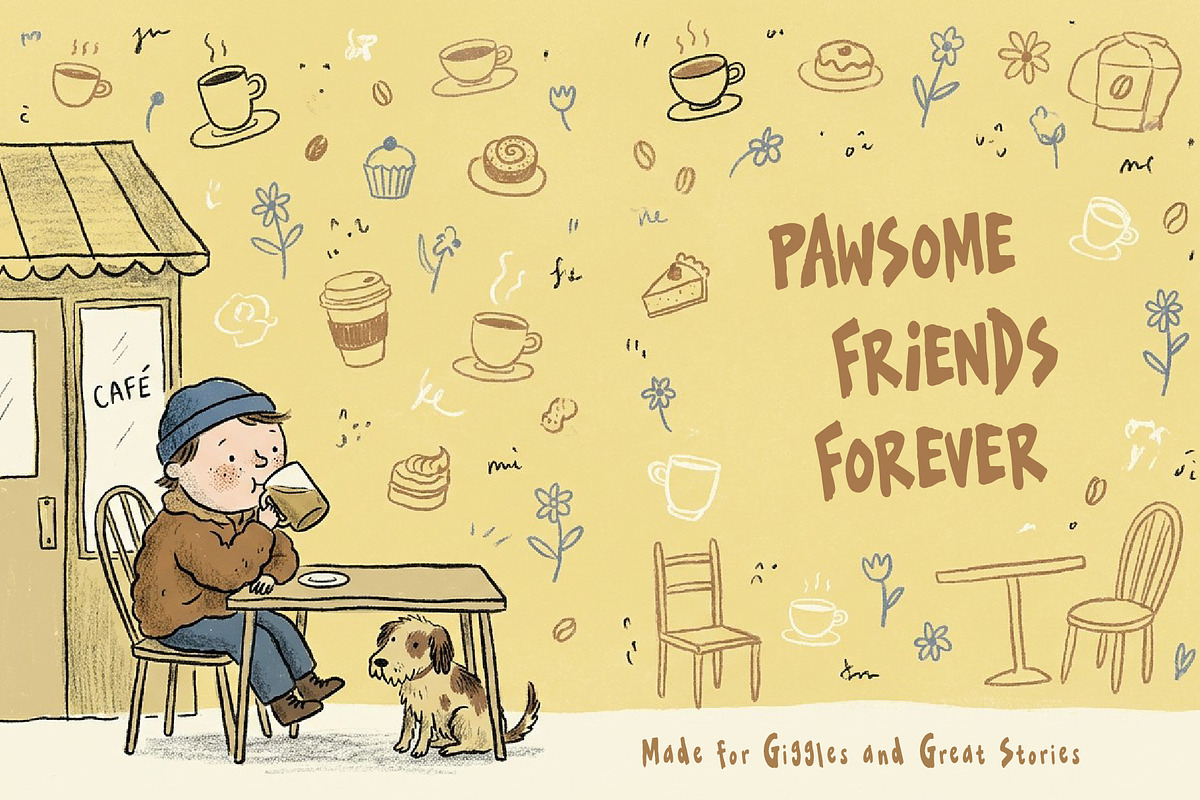 Purrfriends Ciwawa - Friendship type, a Sans Serif Font by HypeWorksCo (Photo 2 of 15)