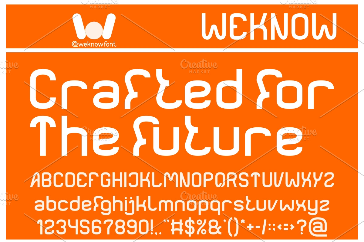 Air Attraction font, a Font by weknow (Photo 5 of 8)