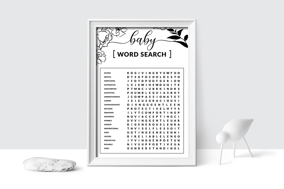 Baby Word Search Game, a Templates & Theme by Amit Debnath (Photo 3 of 6)