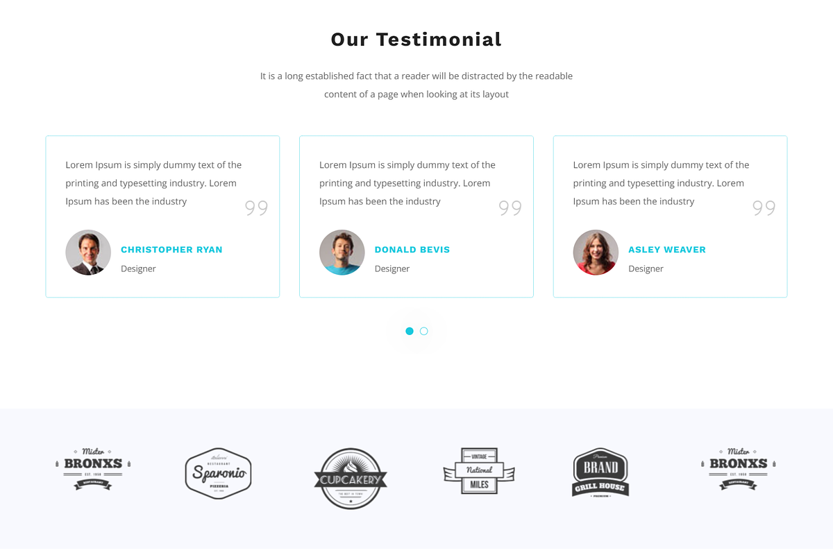 Developer Portfolio & Resume HTML UI, a Bootstrap Template by Themeplaza (Photo 6 of 7)