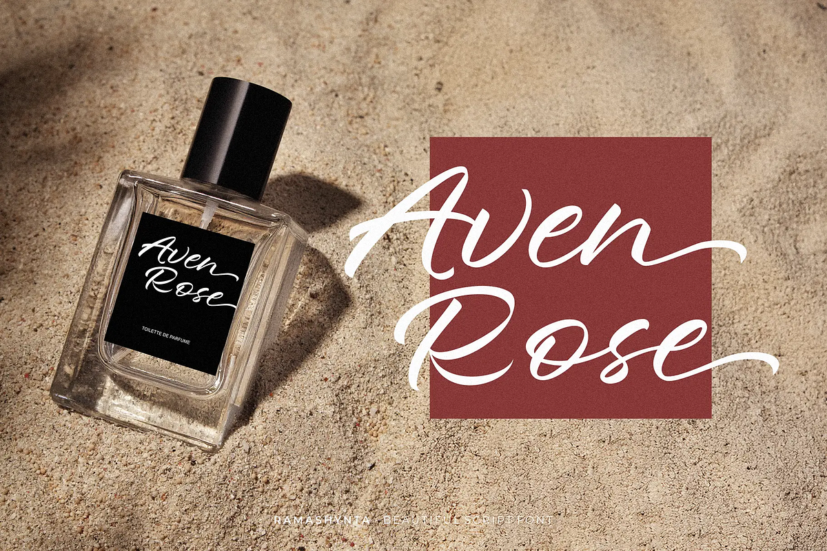 Ramashynta – Beautiful Script Font, a Script Font by figuree studio (Photo 10 of 10)