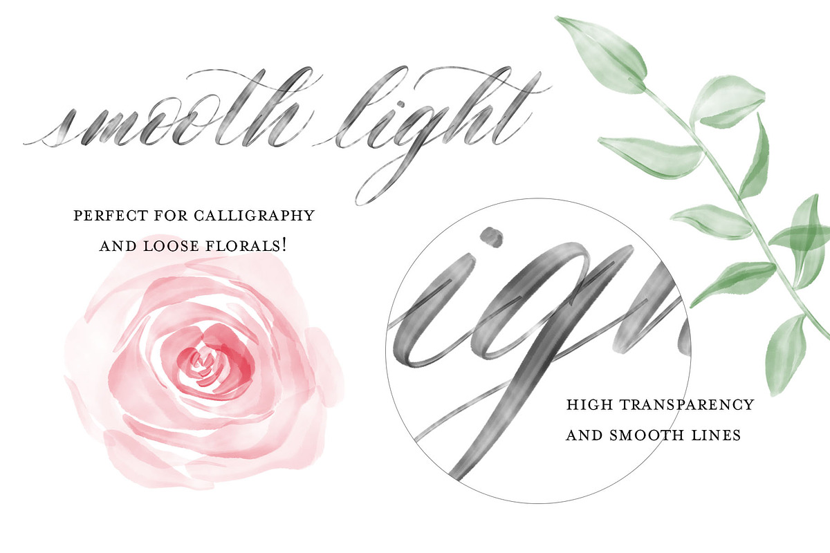 Procreate Loose Floral Brushes preview 5